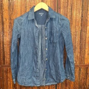 Girls Gap Jean Shirt